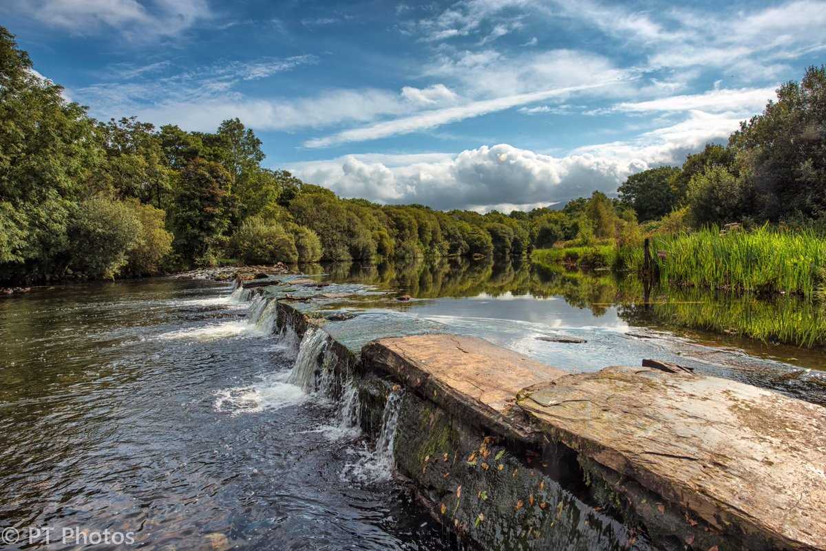 Afon Seiont Weir at Llanrug