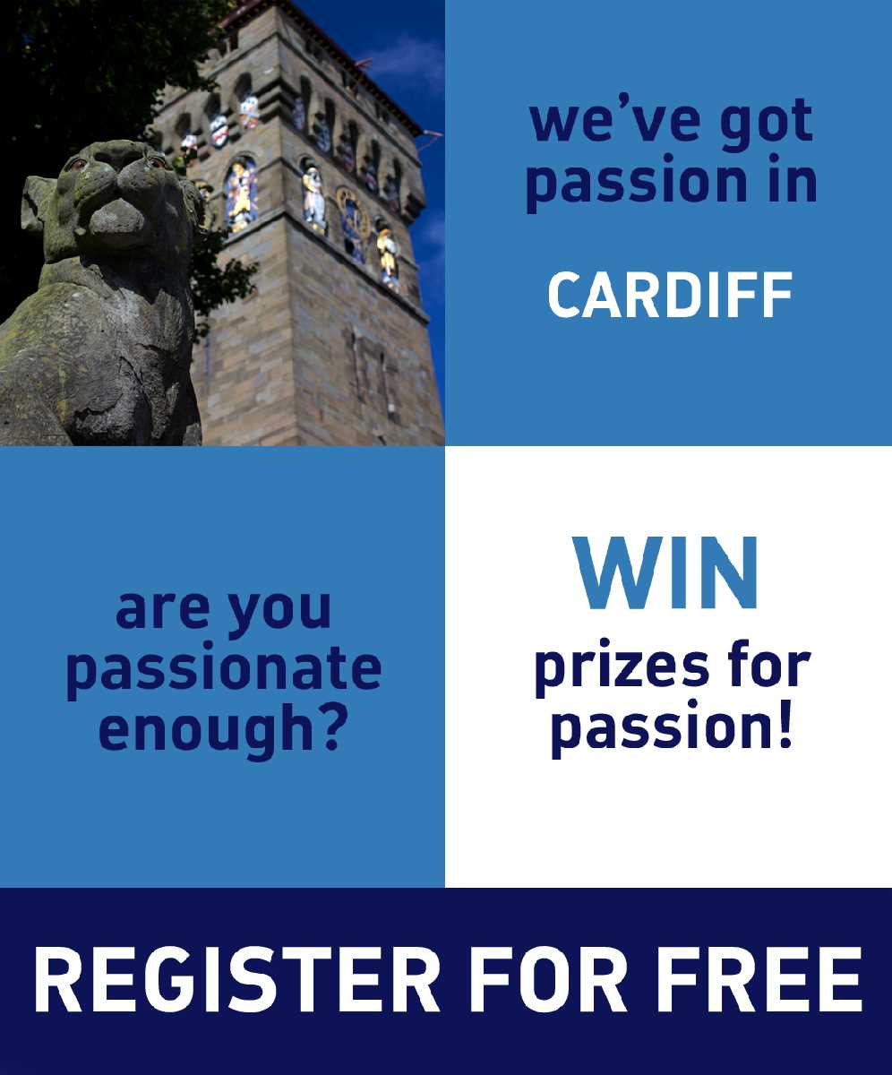 Prizes & awards for sharing your passion for Cardiff and Wales