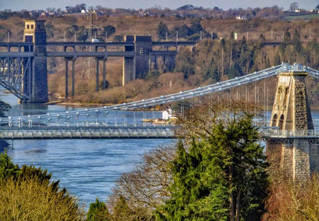 `Gateways to Anglesey` - Britannia Bridge, Wales 